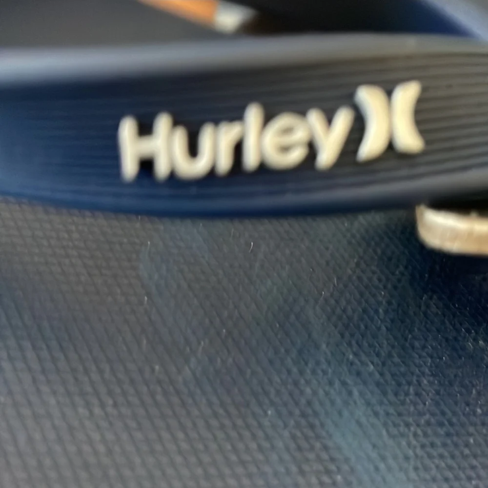 Hurley Men Blue Flip Flops Size 10 NWT 042025 - Picture 5 of 5